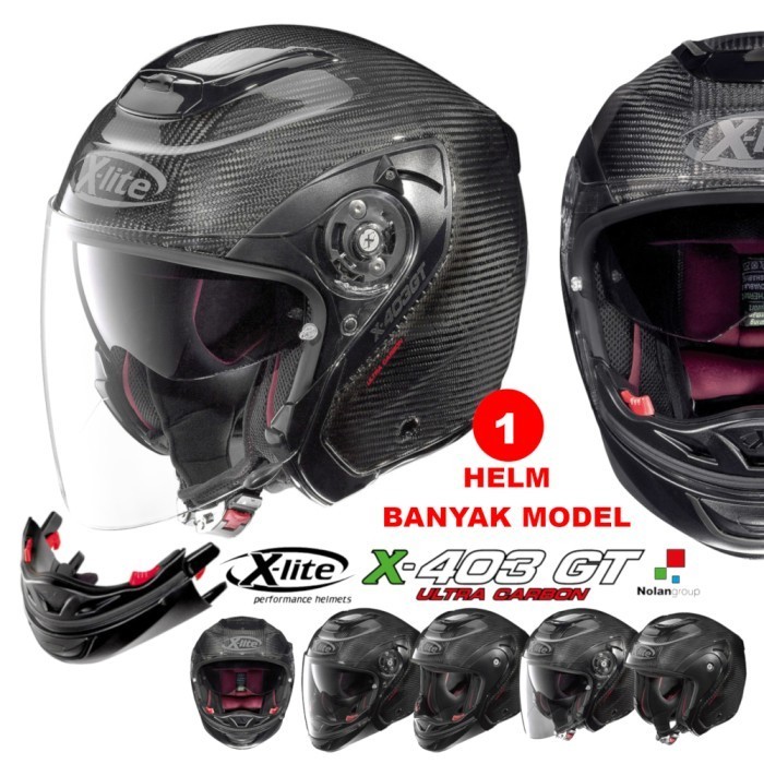 [New] Helm Nolan X-Lite Xlite Carbon X403Gt Terbaru