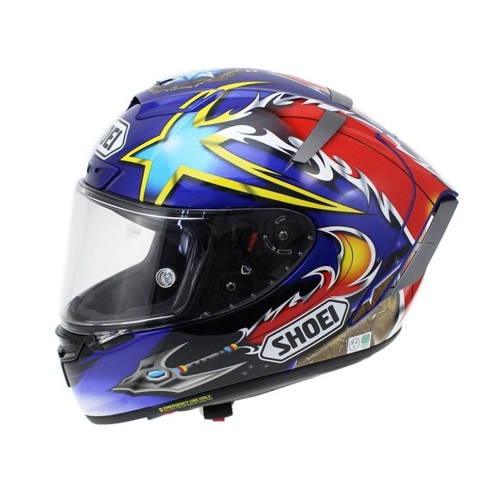 [Ori] Shoei X-14 Norick 04 Tc2 Helm Full Face  Shoei  Sni Terbatas