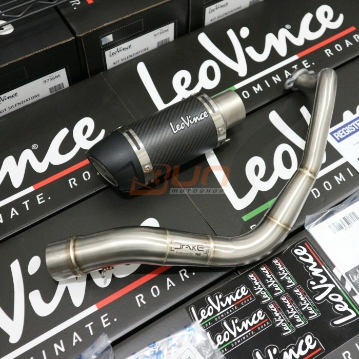 [Original] Leovince Gp Corsa Evo Short Fullsystem Original Vario 150 Berkualitas