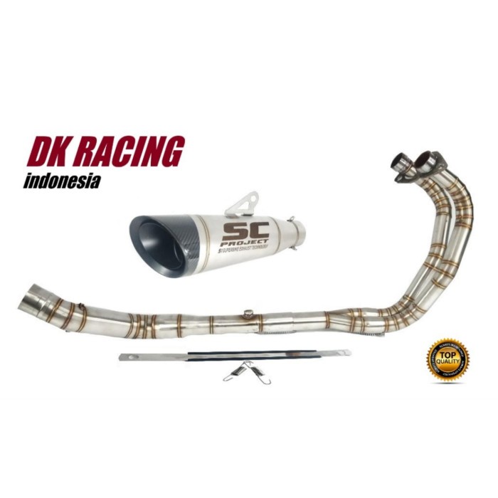[Original] Knalpot Racing Kawasaki Ninja Fi 250 Censor Sc Project Es1 Terbaru