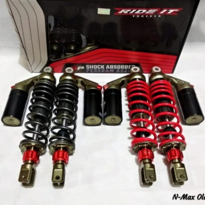 [Ori] Shock Nmax Ride It Gp Series Premium Double Klik Shock Ride It Gp Pcx Berkualitas