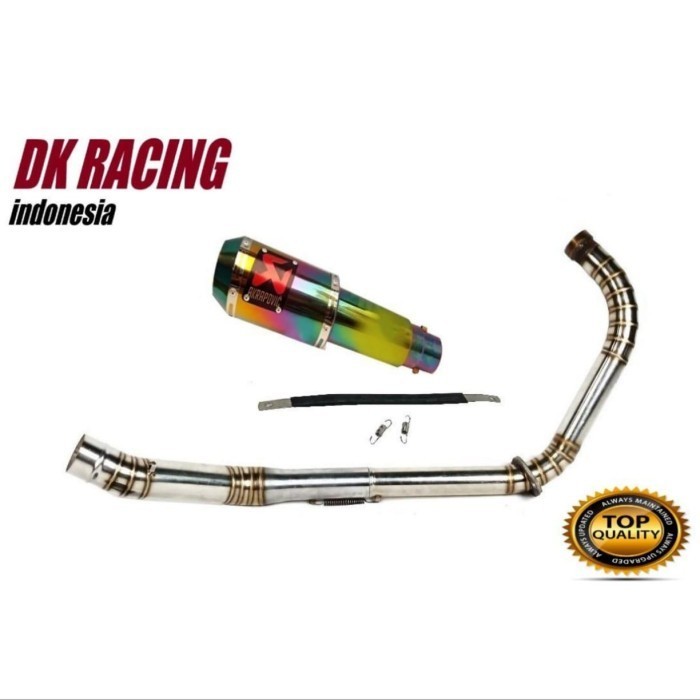 [Original] Knalpot Racing Yamaha R15 V3 150 Fullcacing Akrapovic Lorenzo Terbatas
