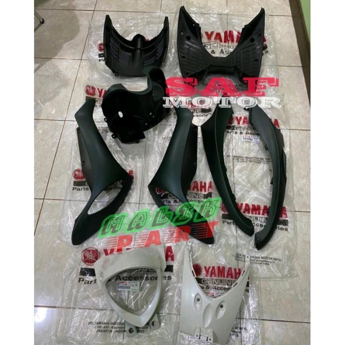 [Original] Panel Body Set Fino Fi 115 125 Hijau Doff Original Yamaha Terbatas