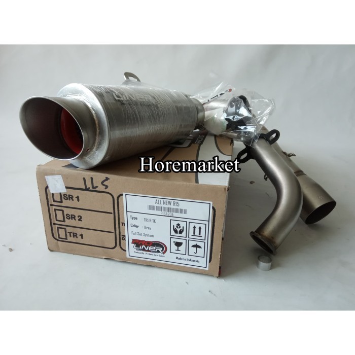 [Original] Proliner All New R15 V3 Vva New Tr-1R Titan Long Knalpot Racing Ori Terbaru