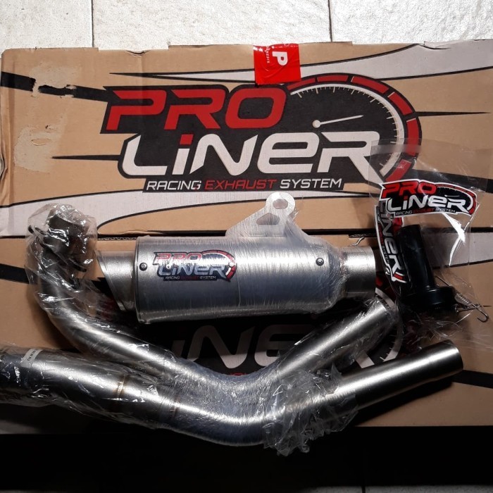 [Original] Knalpot Proliner Original R15 V1 V2 Xabre Tr 1 R Short Titan Pro Liner Terbatas