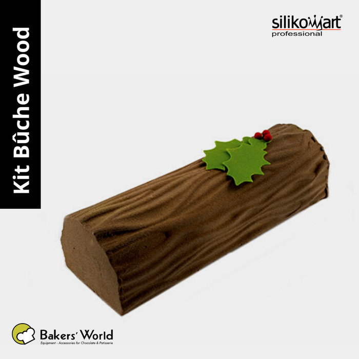 

[New Ori] Cetakan Silikon - Silikomart - Kit Bûche Wood 01 Terbatas