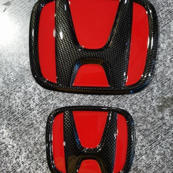 Emblem Honda Carbon Honda Hrv 2016-2021