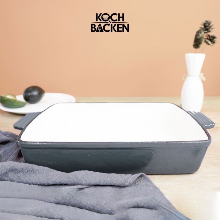 

[New Ori] KochBacken Kukusan Loyang Kue Enamel Panggangan Kue Terbatas