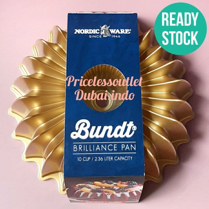 

[New Ori] Loyang Nordic Ware Brilliance Bundt Pan Diskon