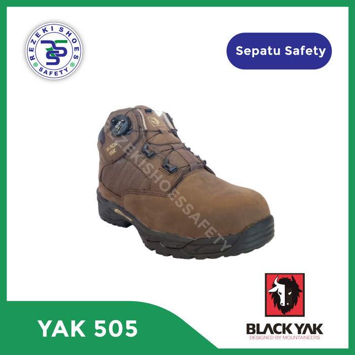 [New] Sepatu Safety Black Yak 505D - Safety Shoes Black Yak 505D Diskon