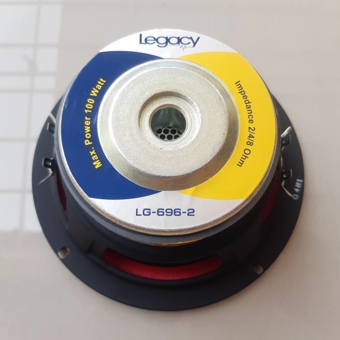 Speaker 6 Inch Subwoofer Legacy Lg-696 100 Watt Double Coil