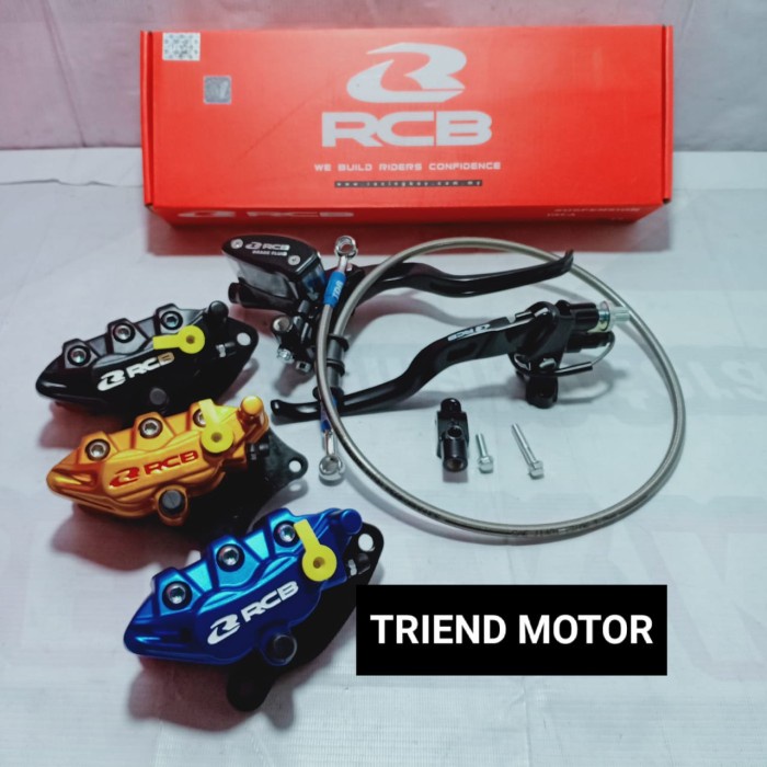 ✅Baru Paketan Master Rem Kanan Kiri Rcb Kaliper Depan Rcb Selang Rem Vixion Terbaru