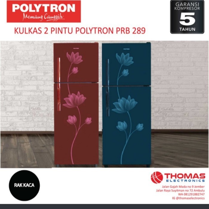 [Baru] Kulkas Polytron Prb 289 Terbaru