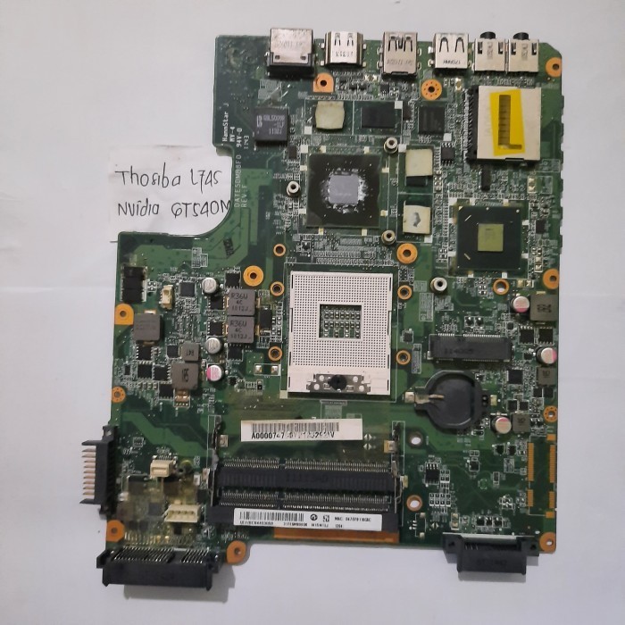 mainboard motherboard Laptop toshiba L745 mobo mati Nvidia GT540M
