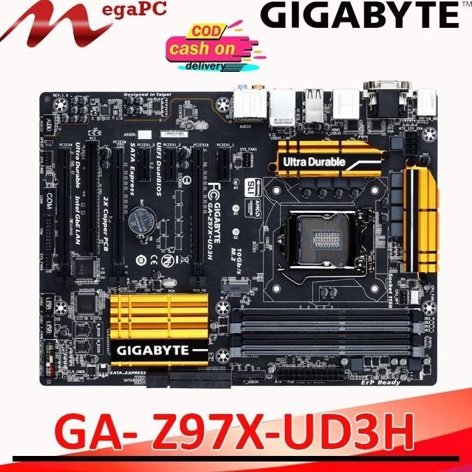 Mobo Motherboard LGA 1150 DDR3 Gigabyte GA-Z97X-UD3H