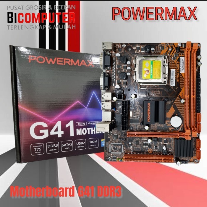 MOTHERBOARD INTEL G41 MOBO G41 DDR3