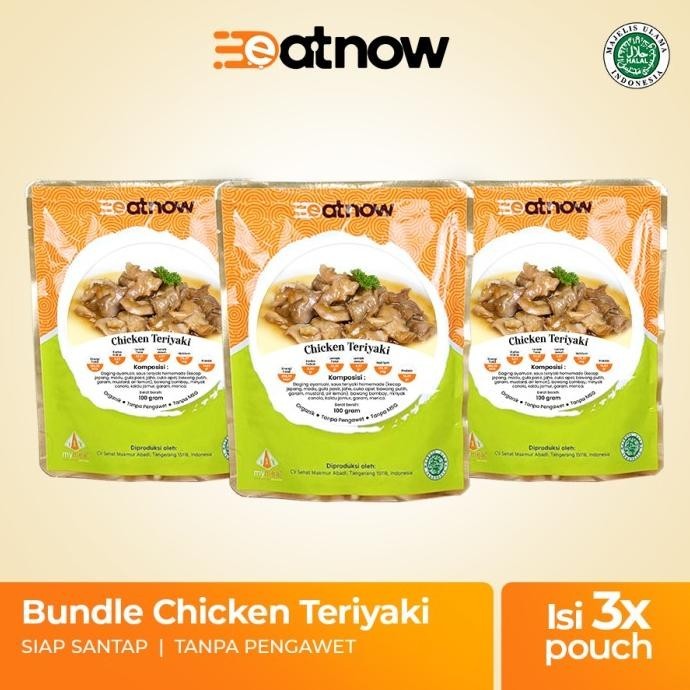 

EatNow Bundle Chicken Teriyaki - Makanan Instan - Makanan Siap Saji