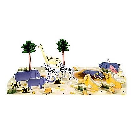 

DIY Miniatur Papercraft Taman Safari