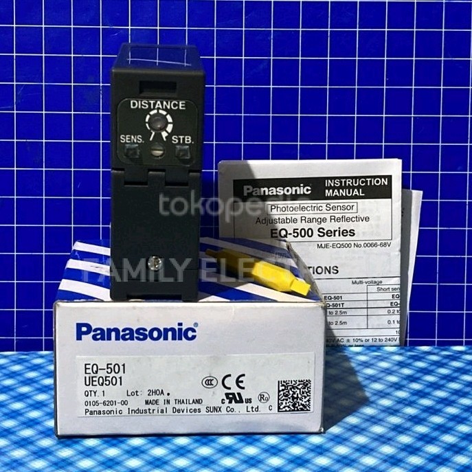 [New Ori] Panasonic Eq-501 Ueq501 Terbaru