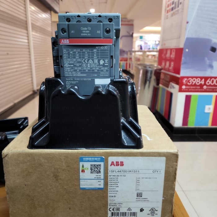 [New Ori] Kontaktor Abb Af140-30-11-13 220Volt Diskon