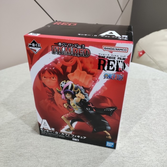 [Ori] Ichiban Kuji Figure - A - Luffy One Piece Film Red 13Cm Limited