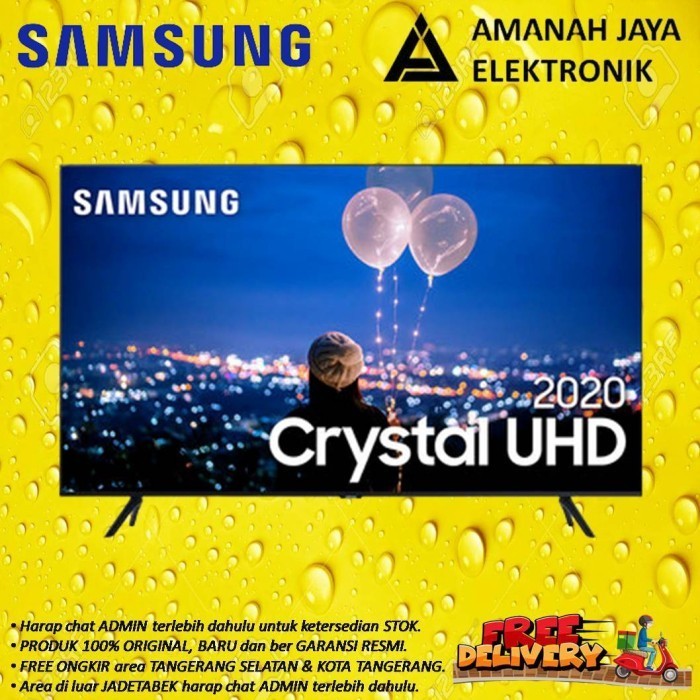 [New] Samsung Uhd 4K 50 Inch 50Tu6900  Smart Tv Ua50Tu6900Kxxd  New 2020 Diskon