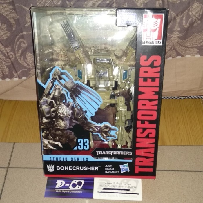 [Ori] Hasbro Transformers Studio Series 33 Ss-33 Voyager Bonecrusher Diskon