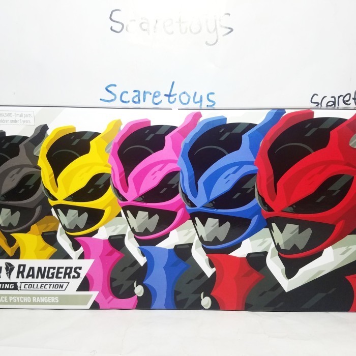 [Ori] Lightning Collection Power Rangers In Space Psycho Ranger Set Megarang Diskon