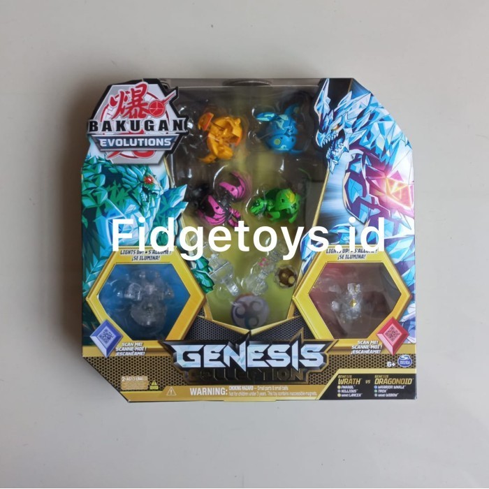 [Original] Bakugan Evolutions Multipack Genesis Collection Action Figures Terbaru