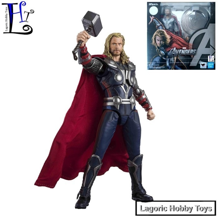 [Original] Shf Thor [Avengers Assemble] Bandai Mainan Figure Limited