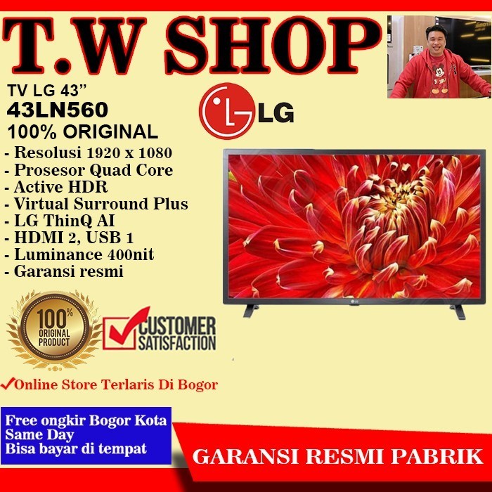 [New] Lg 43Lm 5750 Led Tv 43 Inch Fullhd Smart Tv Terbaru