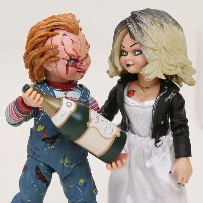 [Original] Neca Bride Of Chucky Ultimate Chucky  Tiffany Action Figure Terbaru