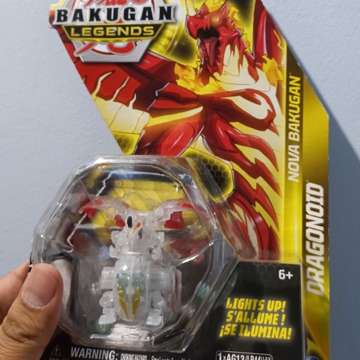 [Ori] Bakugan Legend Nova Diamond Dragonoid Lights Up Diskon