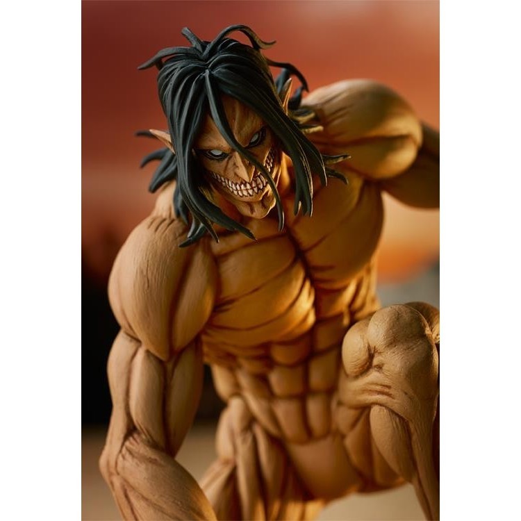 [Ori] Attack On Titan Pop Up Parade Figure Eren Yeager - Attack Titan Ver. Diskon