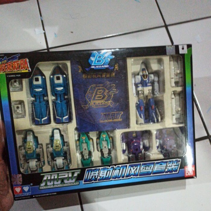 [Ori] Machine Robo Rescue Blizzard Berkualitas