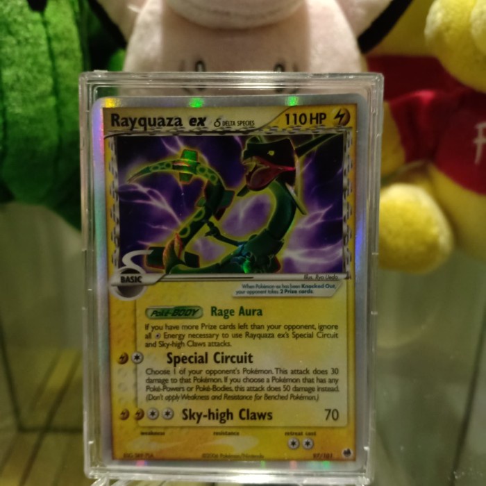✅Baru Kartu Pokemon - Rayquaza Ex Terbatas