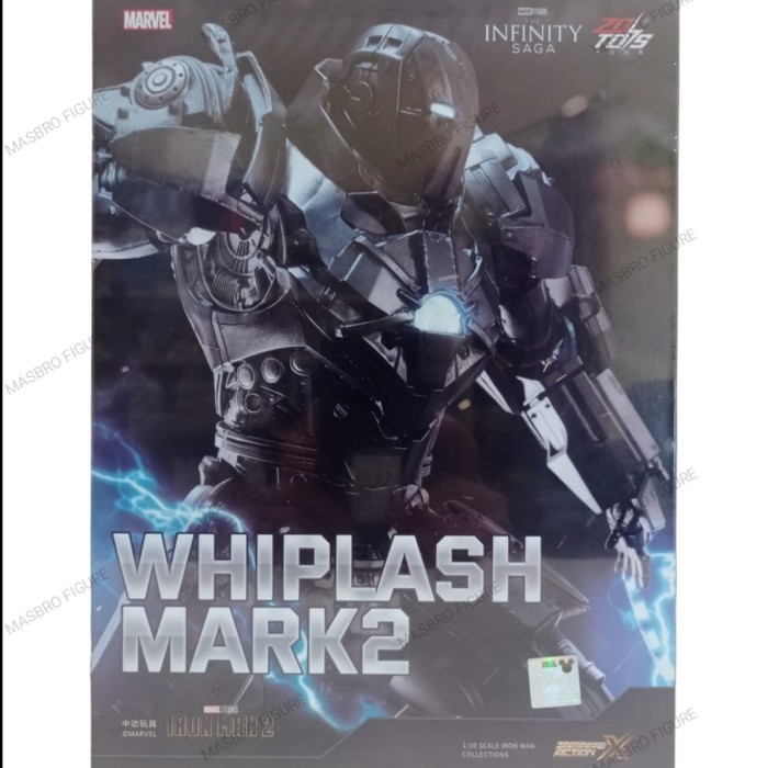 [Ori] Zd Toys Original Whiplash Backlash Iron Man Mk 2 Terbatas