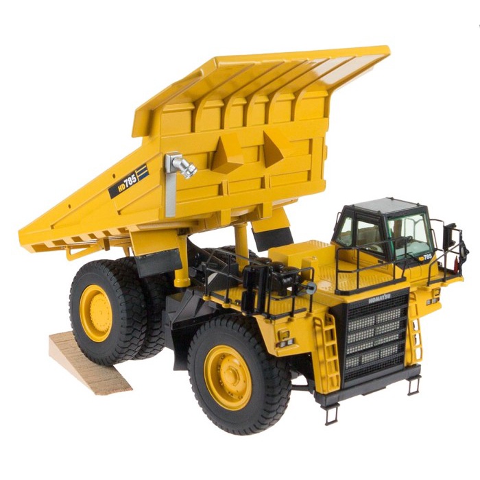 [Original] Diecast Miniatur Alat Berat Komatsu Dump Truck Hd785 Terbatas