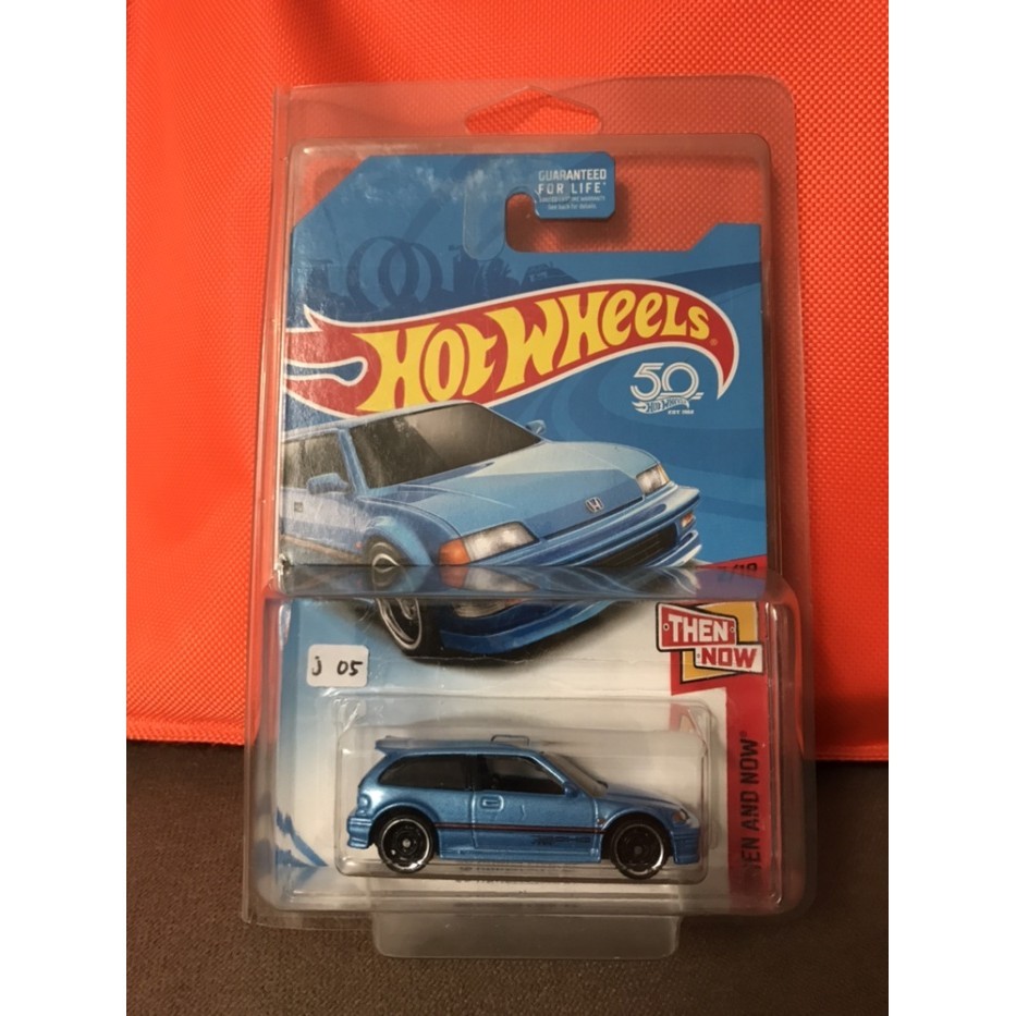 [Original] Hotwheels Honda Civic Ef Biru Nfs Kmart Free Protector Bukan Tomica Limited