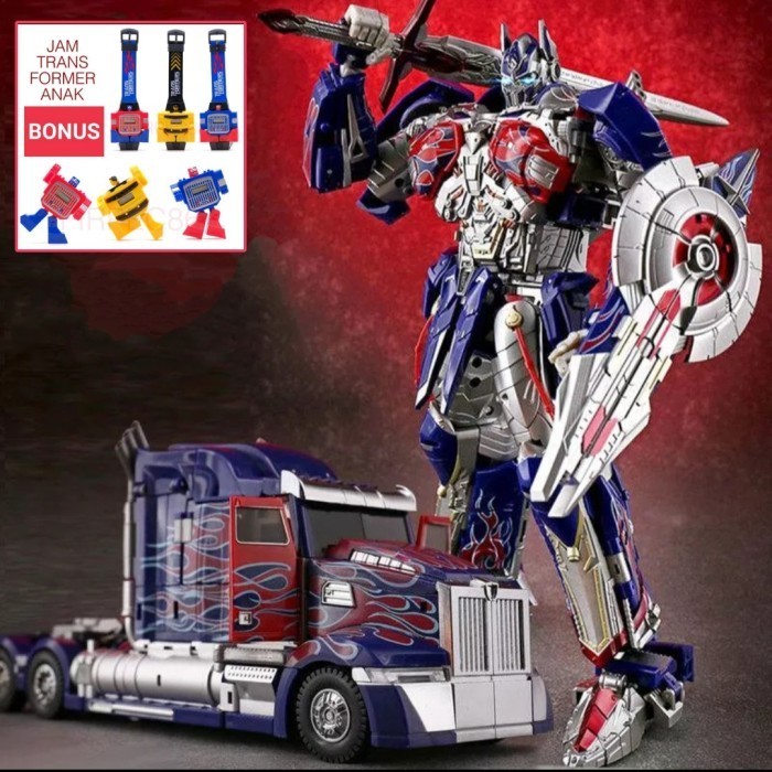 [Original] Optimus Prime Tlk Transformation Robot Bs 03 Cybertron Oversize Berkualitas