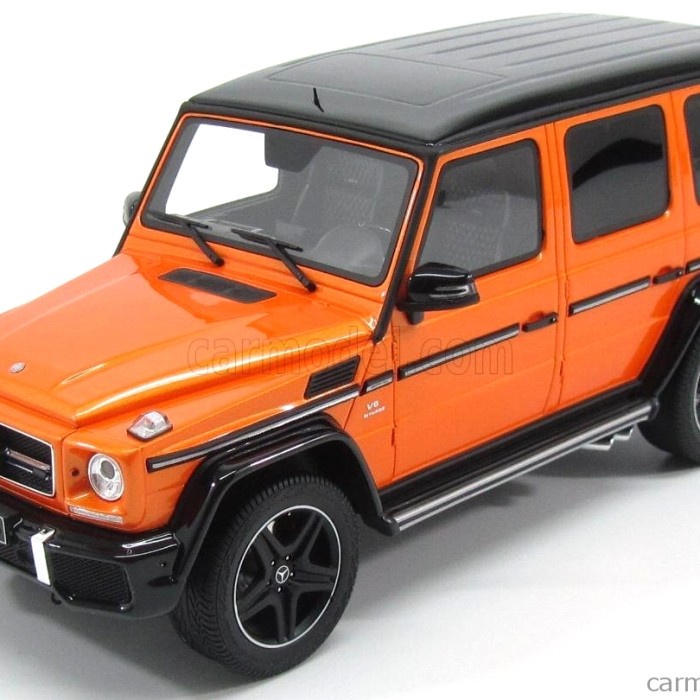 [Original] Diecast 18 Gt Spirit Exclusive G63 Crazy Colour Resin Model Berkualitas
