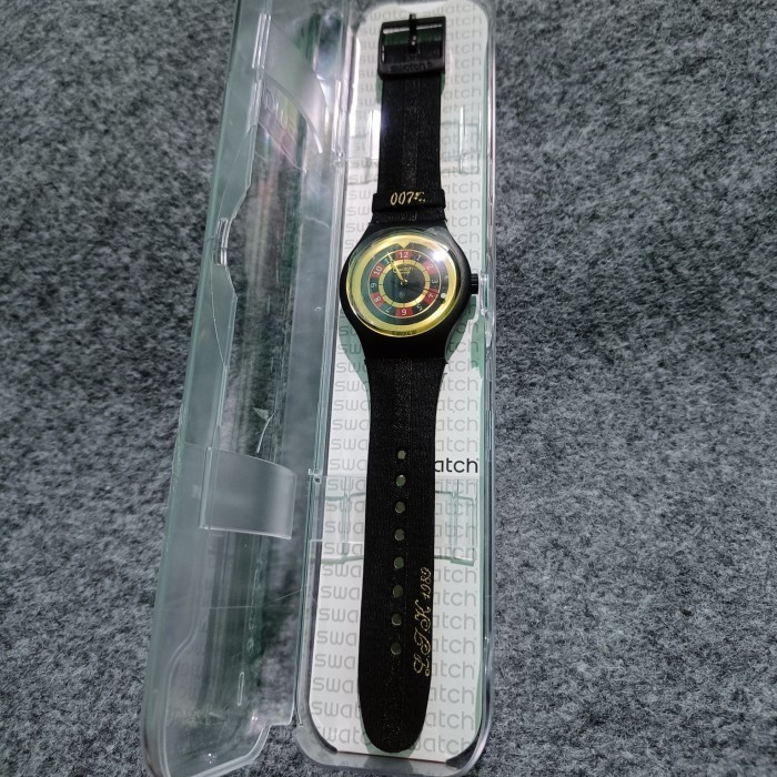 ✅New Swatch Licence To Kill James Bond 007 Nos Berkualitas