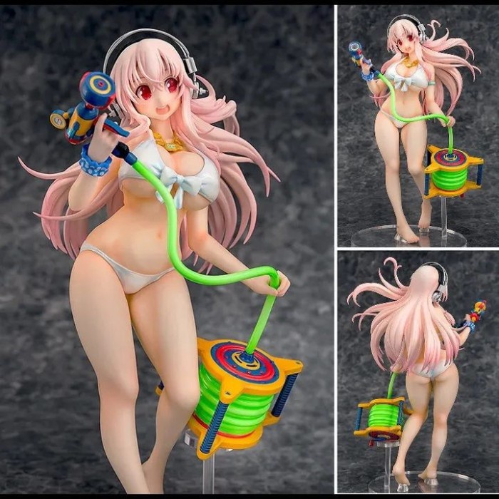 [Original] Pvc Figure 1/7 Super Sonico - Senran Kagura Pbs Ver. Terbaru