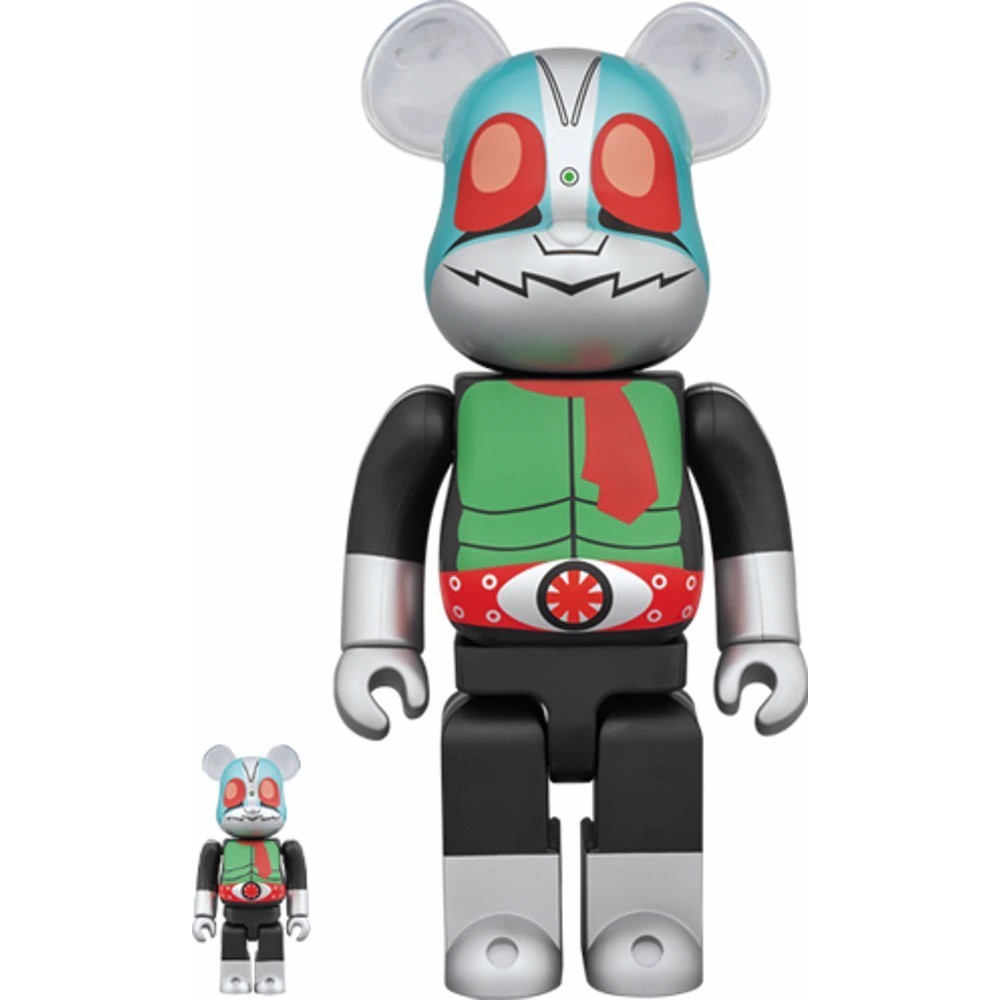 [Original] BeRbrick Bearbrick Kamen Rider 2019 400  100  Hottoys Medicom Berkualitas