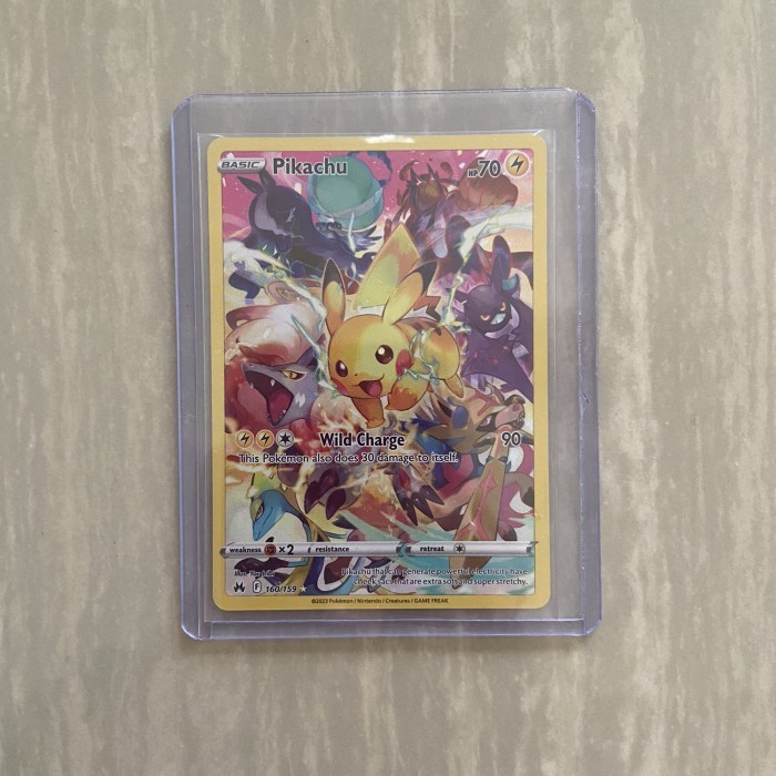 ✅Baru Pikachu Crown Zenith Limited