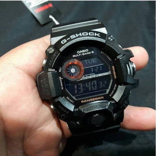 ✅New Ori Gshock Rangeman Gw9400Bj Black Panther Jdm Diskon