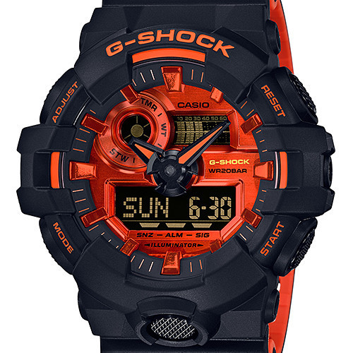 ✅New Ori Casio G-Shock Ga-700Br-1Adr / Ga700Br-1A Jam Tangan Pria Original Limited