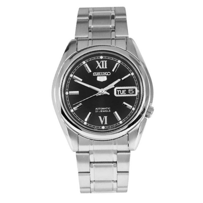✅New Seiko 5 Original Automatic Snkl55K1 Snkl55 Snkl 55 K1 Jam Pria Ja Diskon