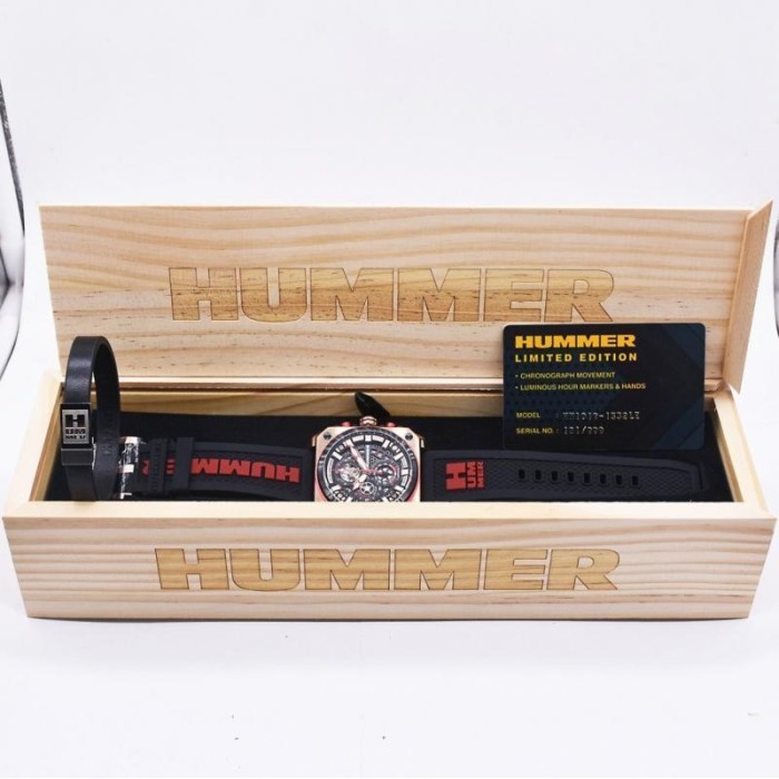 ✅Ori Jam Tangan Hummer Automatic Limited Edition Hm1019-1532Le Original Berkualitas