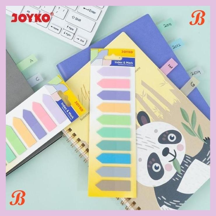 

| KG | JOYKO INDEX PASTEL MEMO STICK PENANDA PEMBATAS BUKU KERTAS JOYKO